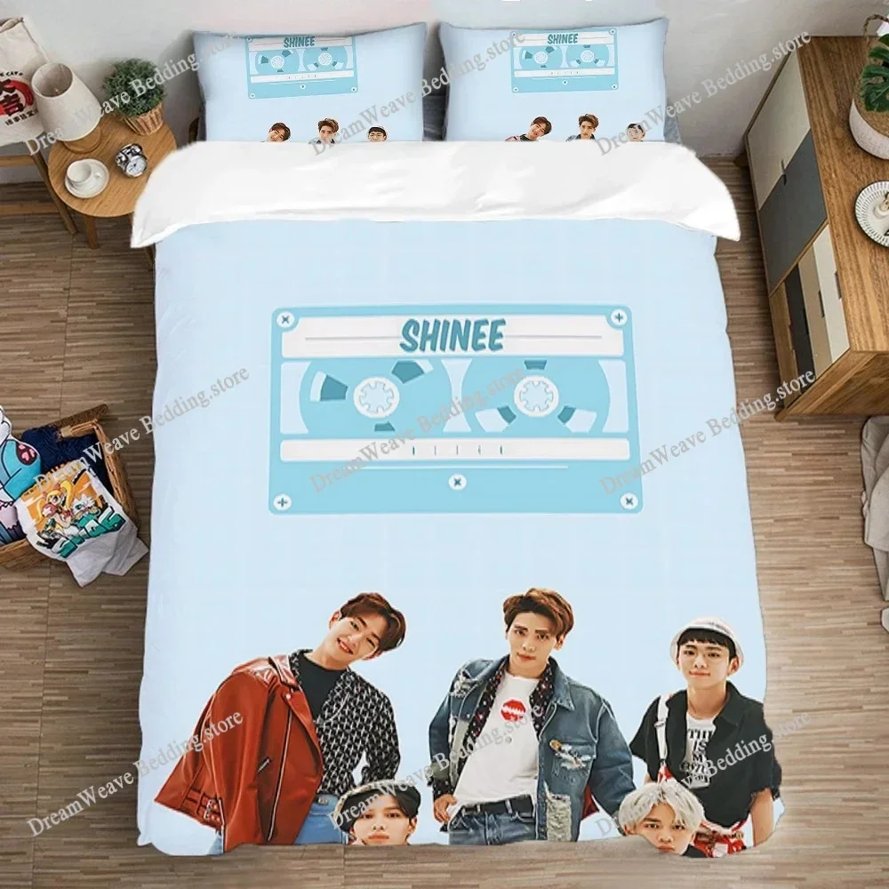 S-SHINees Bedding Set Duvet Cover 3d Bedding Fashion Design Decoration King Duvet Cover Set Double Bed Set Bedding Sets519519