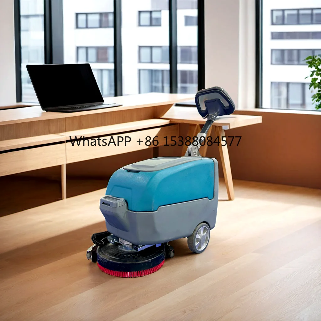 

GIYO X3 New Eco-Friendly Electric Floor Scrubber 12V*2 50Ah Battery Walk-Behind High Pressure Cleaning 2000/h Efficiency