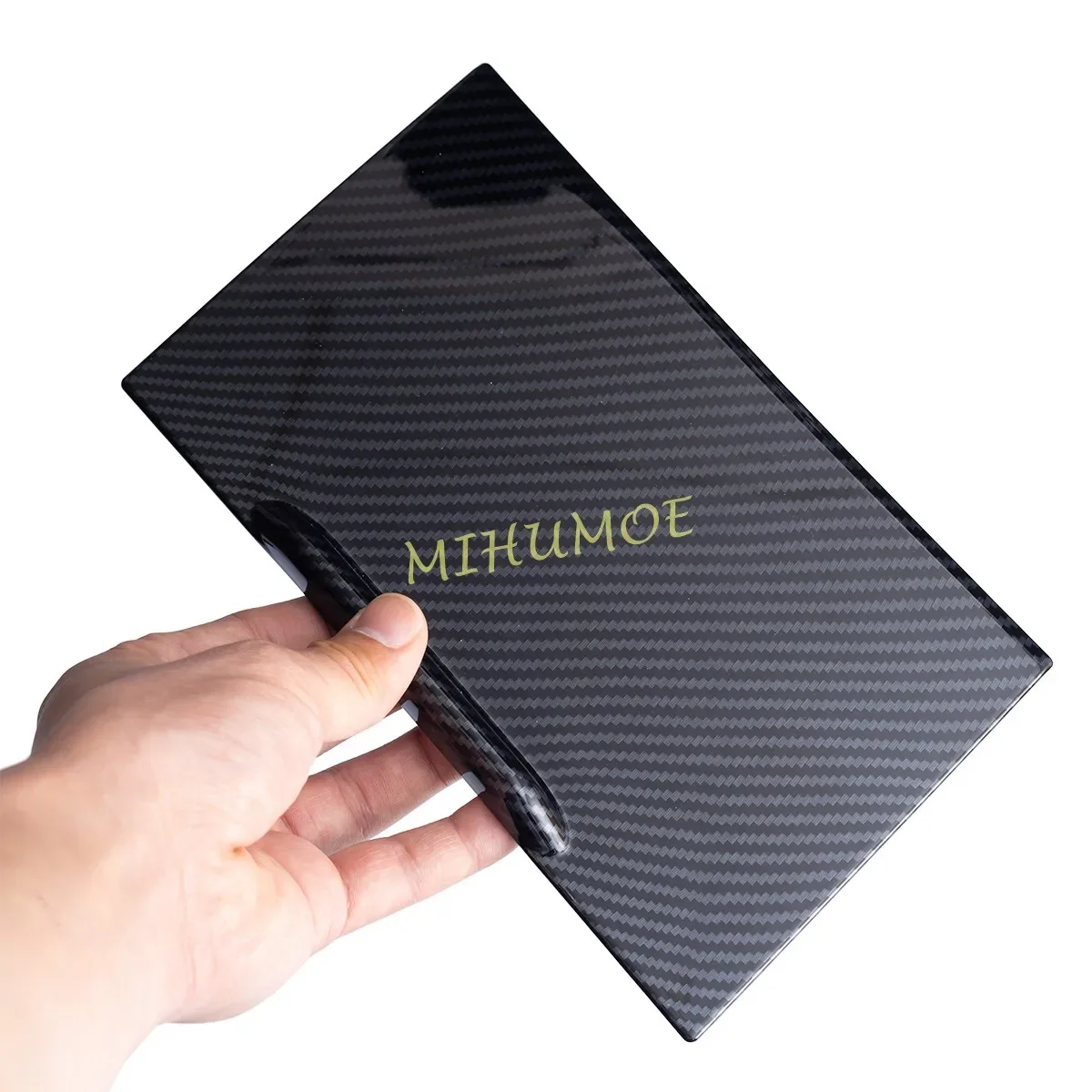 لكيا سبورتاج الهجين 2022 2023 من ألياف الكربون لوحة القيادة الداخلية وحدة التحكم المركزية والعتاد التحول غطاء لوحة الزخارف