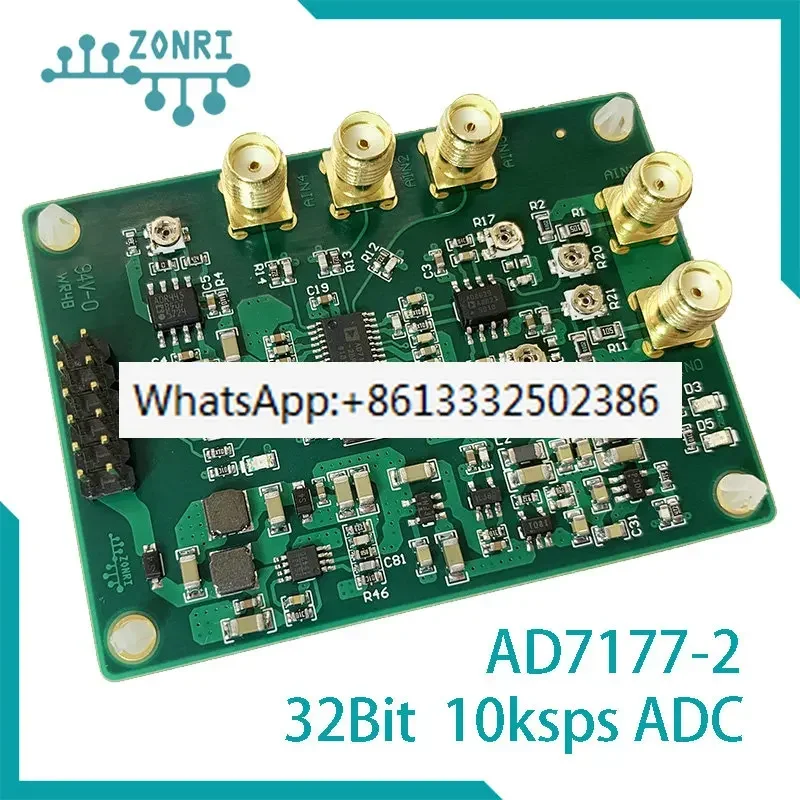 Ad7177-2 10ksps / 24bit / 32bit ADC Module / Differential Bipolar Input