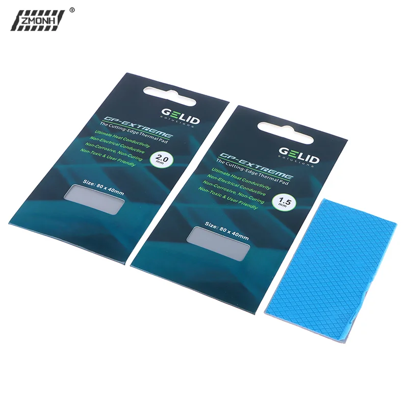 

[H]GELID 15W/MK Thermal Pad CPU/GPU Graphics Motherboard Silicone Grease Pad Heat Dissipation Silicone Pad