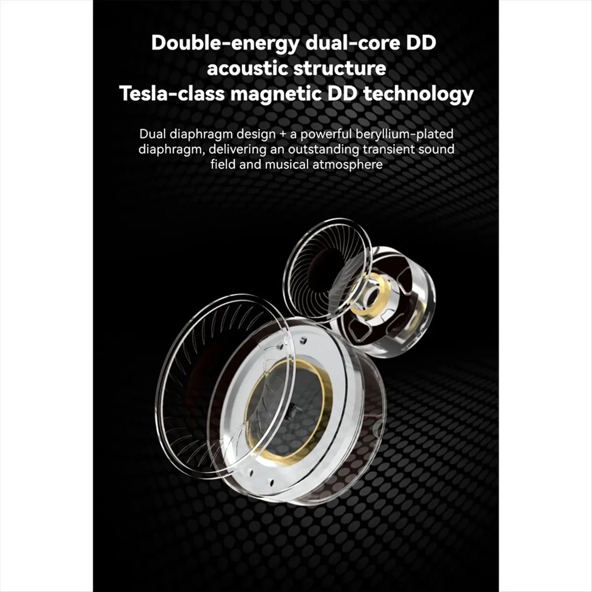 

HiFi in Ear Earphones High-Resolution Audio Experience Headphones Noise Cancelling Headsets, High-Fidelity Headphones