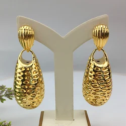 2024 Big Bold Earrings Huge Earrings Brazilian Jewelry for Women Party Gift FHK19059