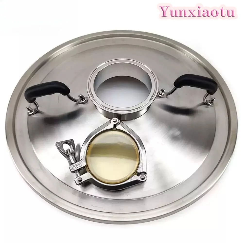 KL25812 35L Quick Load Distillation Lid, with Chuck & 3 Inch Sight Glass Lens Accessories