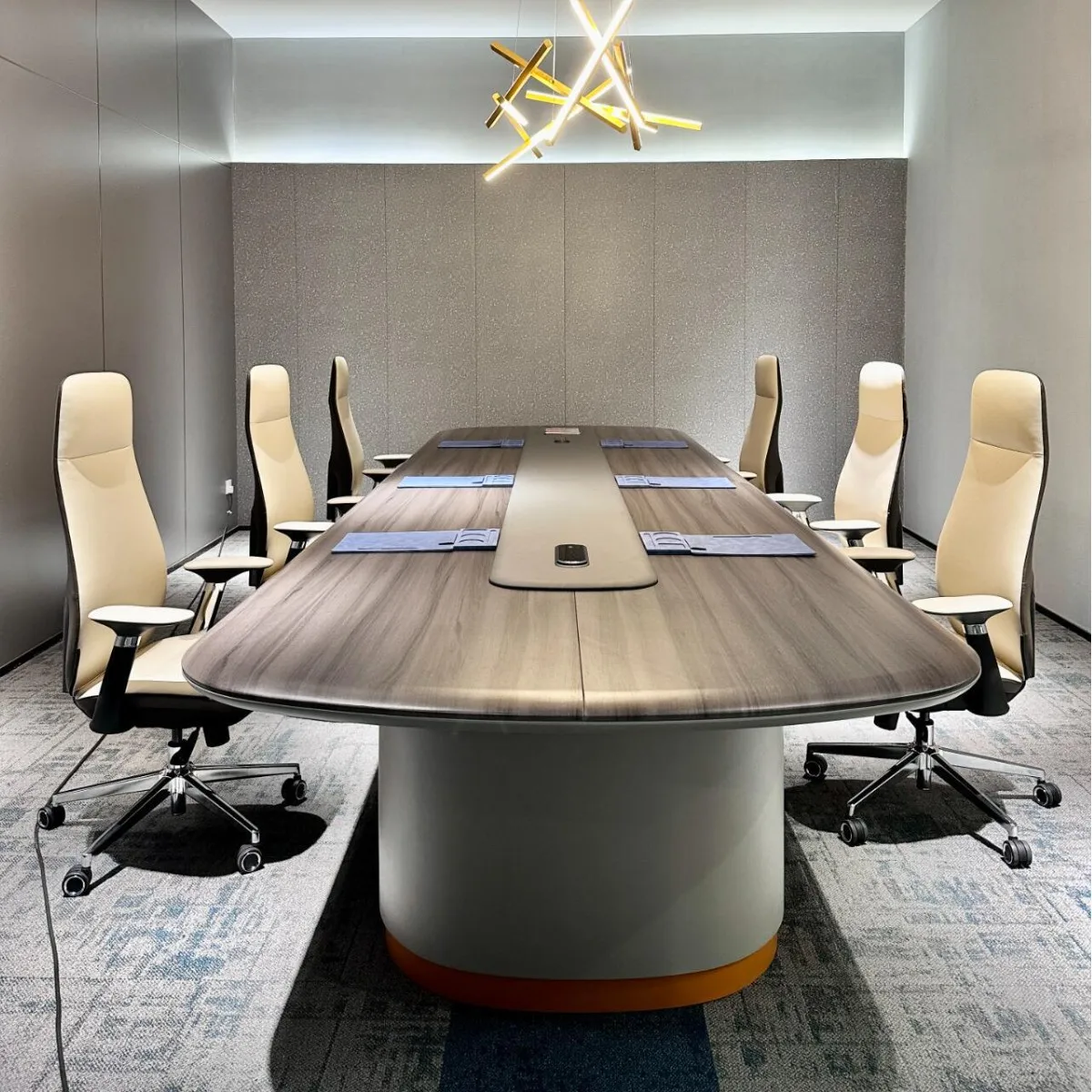 

Советская доска Большой конференц-стол Длинный стол Высококачественная конференц-зал Деловая простота Современный овальный прием Переговоры