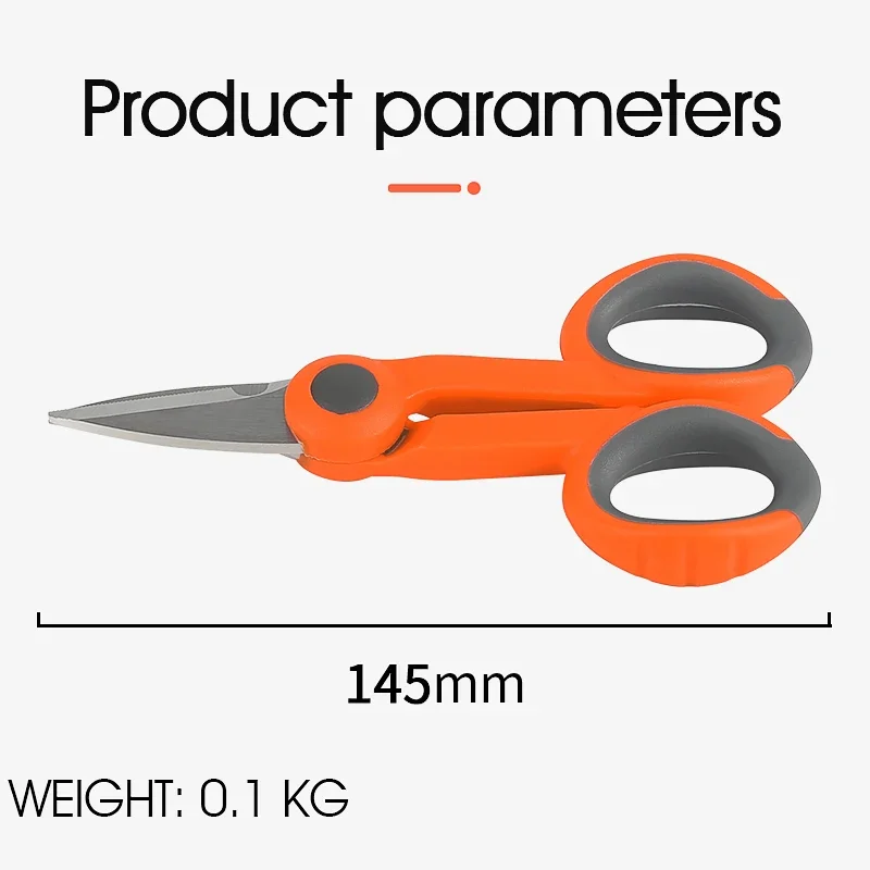 High Quality Fiber Optic Scissors aramid fiber For sharp scissors, scissors jumper wire pigtail FTTH Tools