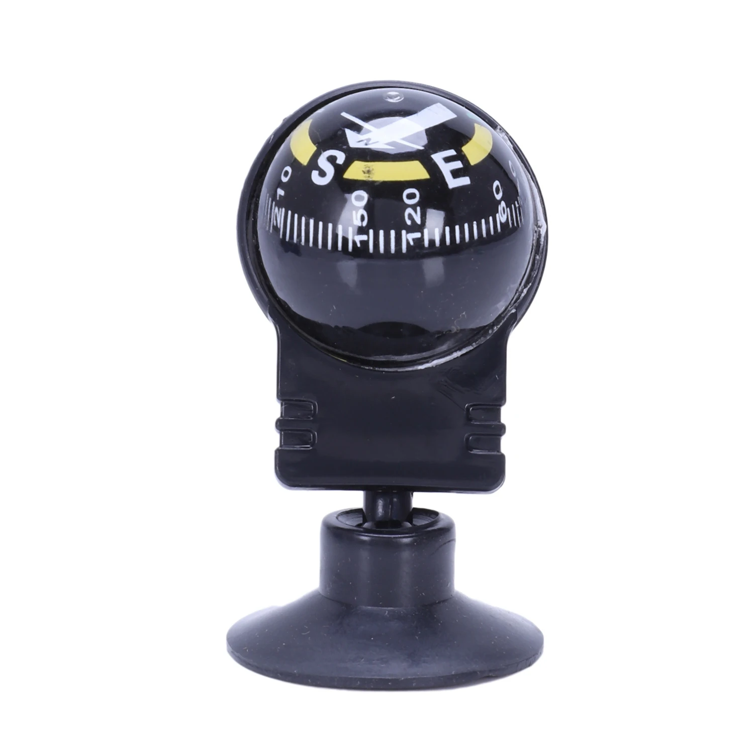 Boussole de navigation magnétique pour véhicule de voiture, boule flottante noire, neuve