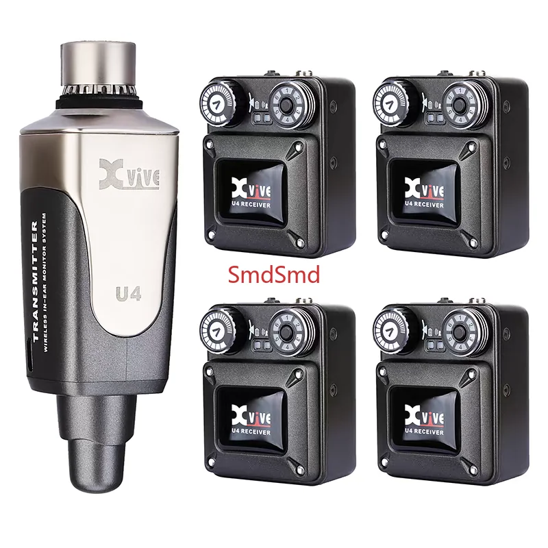 High-quality 24-bit/48 kHz IN-EAR Monitor Wireless System 30m Range In-ear Monitor Wireless System for Live Show