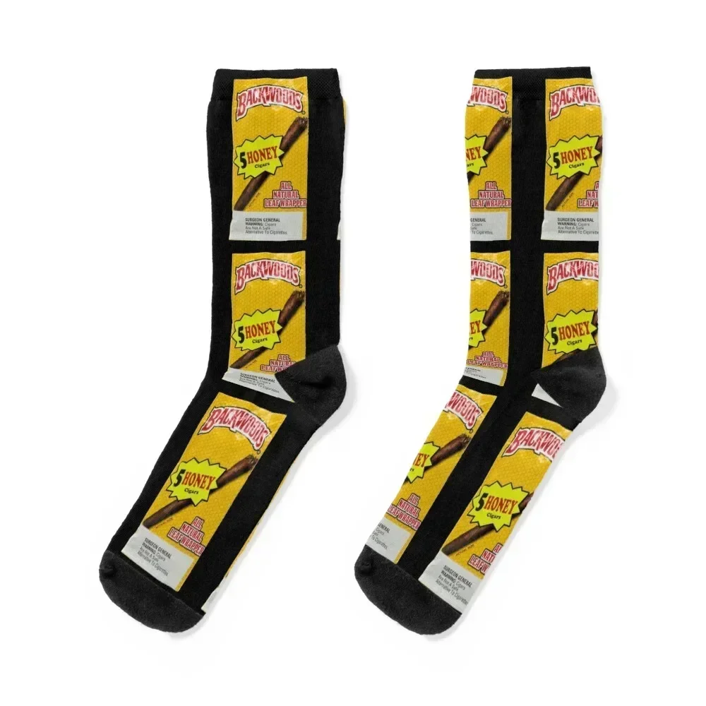 Backwoods Honey Cigars Pack fan wrap Socks Climbing anime Heating sock Woman Socks Men's