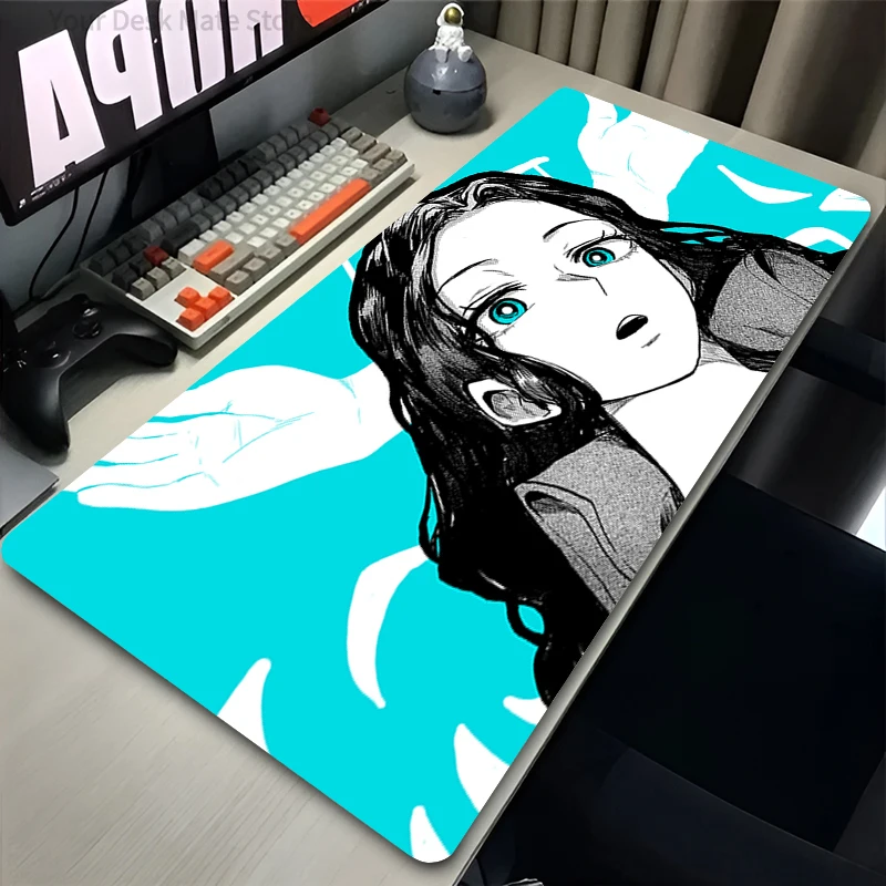 Mouse Pad O-one P-piece Nico Robin Anime XXL Gaming Accessories Varmilo Keyboard Pad PC Computer Rubber Desk Mat Carpet Mousepad