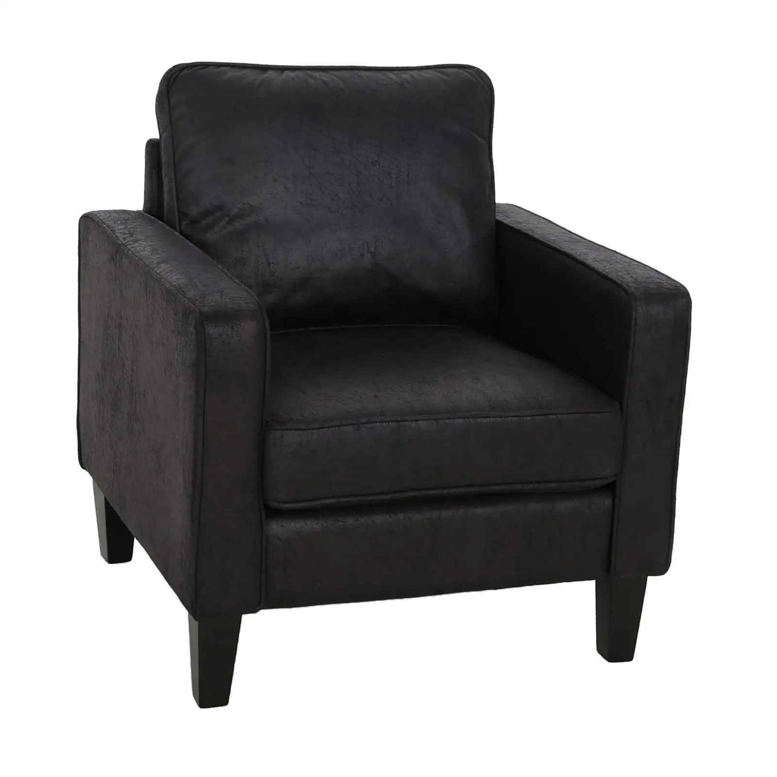 Chic Upholstered Chair for Bedroom or Living Room, Modern Seating Option