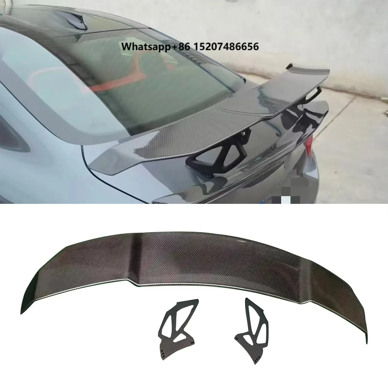 2 3 4 5 Series F87 F22 G20 G80 G82 G22 G23 G30 F90 Carbon Fiber Universal Rear Spoiler Tail Auto Parts