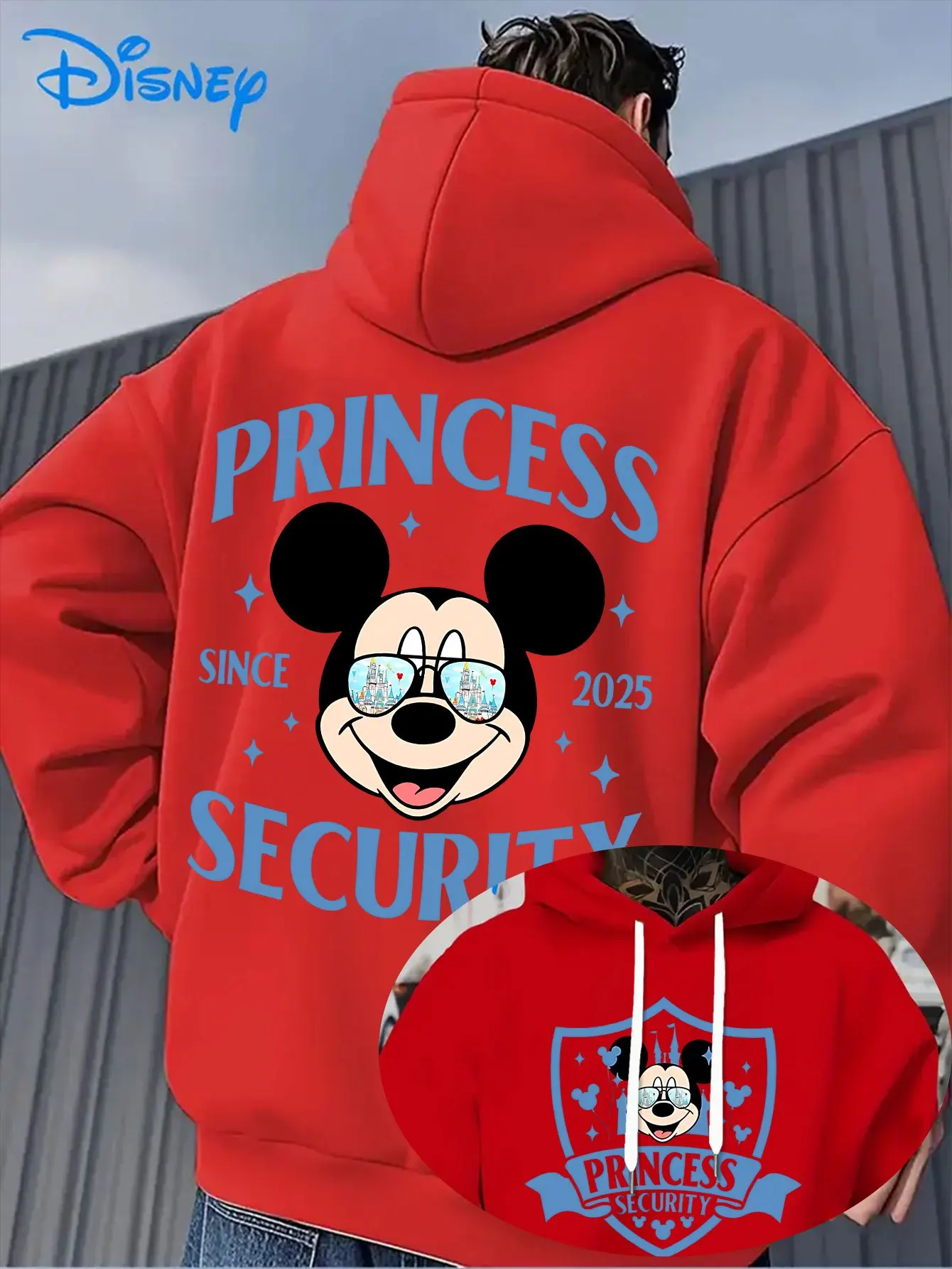 

Disney Mickey Mouse Men's Hoodie Autumn Winter Casual Unisex Pullover Sweatshirt Tracksuit Clothing Hoody OversizedStreetwear