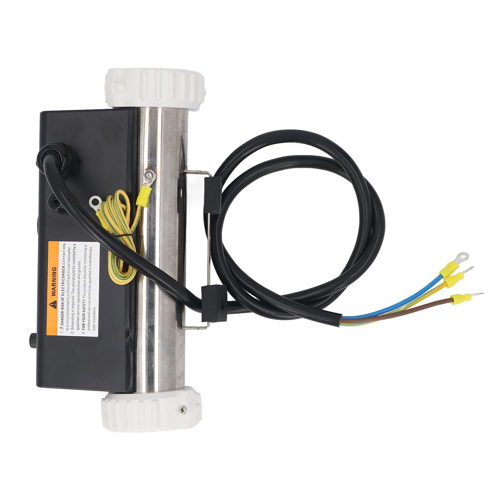 1/2/3KW Pool Thermostat Hardwired High Temperature Guard Electric Hot Tub Heater Water Thermostat Plastic for Bathtub