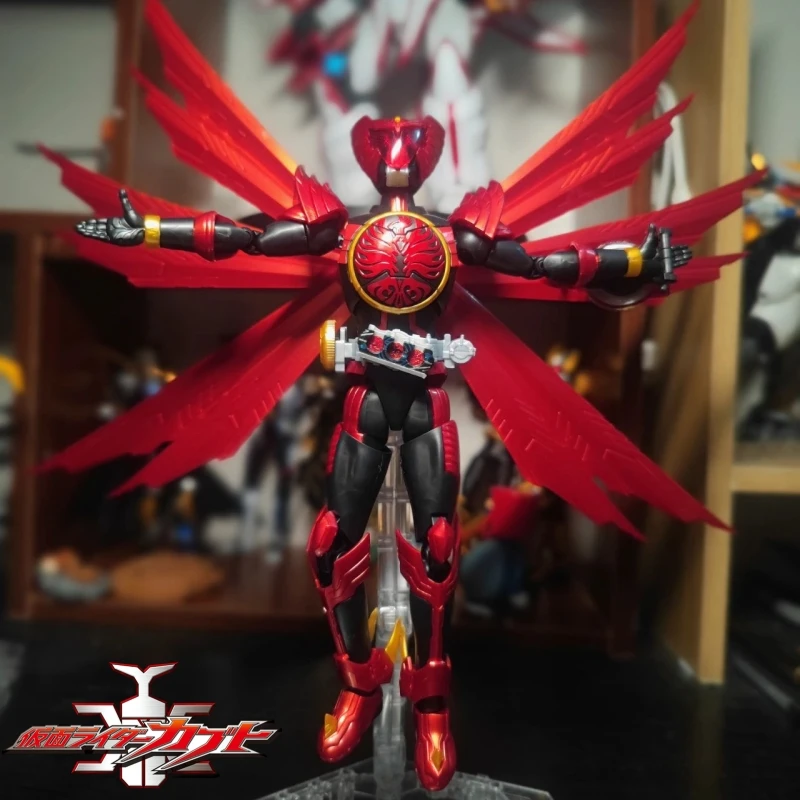 

Bandai Original Figure-rise Standard Masked Kamen Rider Anime Figure Kamen Rider Ooo Anime Action Figure Gifts Toys For