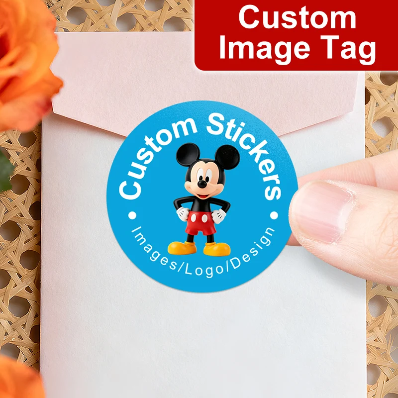 Disney Stitch Custom-Made Matte Stickers | Luxury Brand Photo & Logo Decals | High-Res & Heat-Resistant Printing