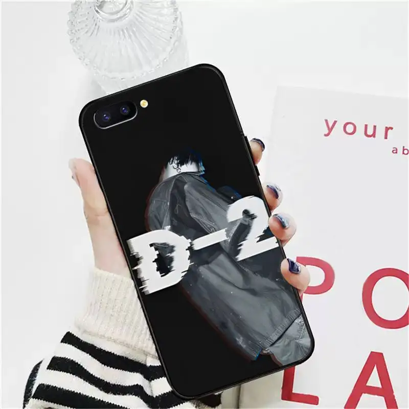 KPOP Agust D Phone Case for Redmi 8 9 9A for Samsung J5 J6 Note9 for Huawei NOVA3E Mate20lite cover