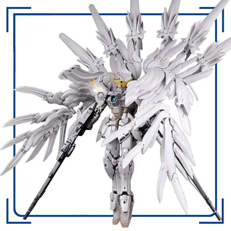 MODEL 1/100 FIX XXXG-00YSW Wing Snow White Prelude Alloy Skeleton Action Toy Figures Children's Gifts Finished Product