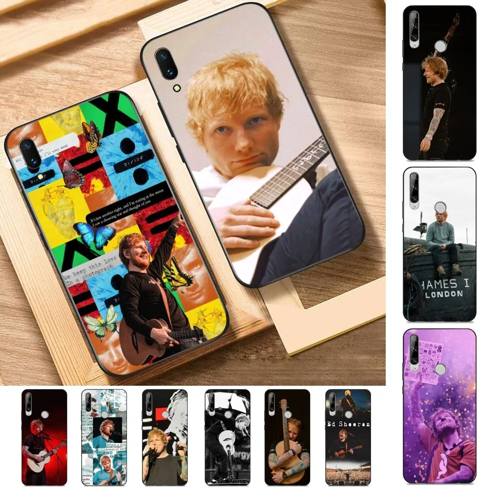 E-Ed Sheeran UK Singer Phone Case For Huawei Y9 6 7 5 Prime Enjoy 7s 7 8 plus 7a 9e 9plus 8E Lite Psmart Shell