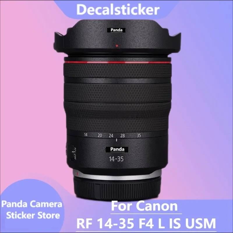 RF14-35 Camera Lens Body Sticker Coat Wrap Protective Film Decal Skin For Canon RF 14-35mm f/4 L IS USM 14-35 F4 RF1435 RF1435MM