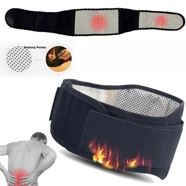 

Waist Brace Support Belt Tourmaline Self-heating Magnetic Therapy Waist Belt 2026 Support Back Support Brace Double Banded