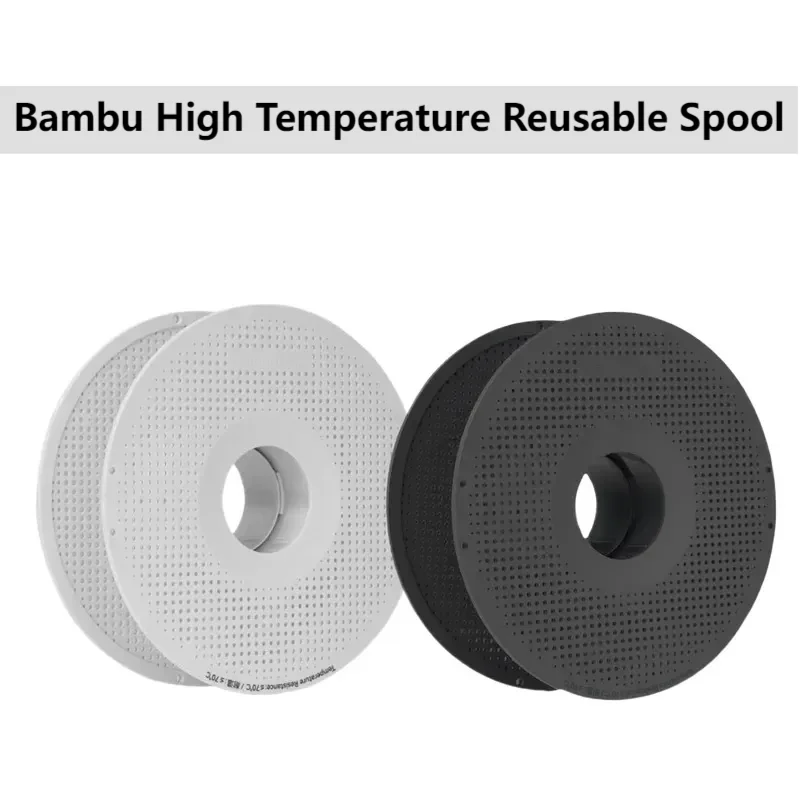 High temperature material rack reusable spool bamboo lab 3D printer filament compatibility: ABS, ASA, PA6-GF, abs-gf, paht-CF et