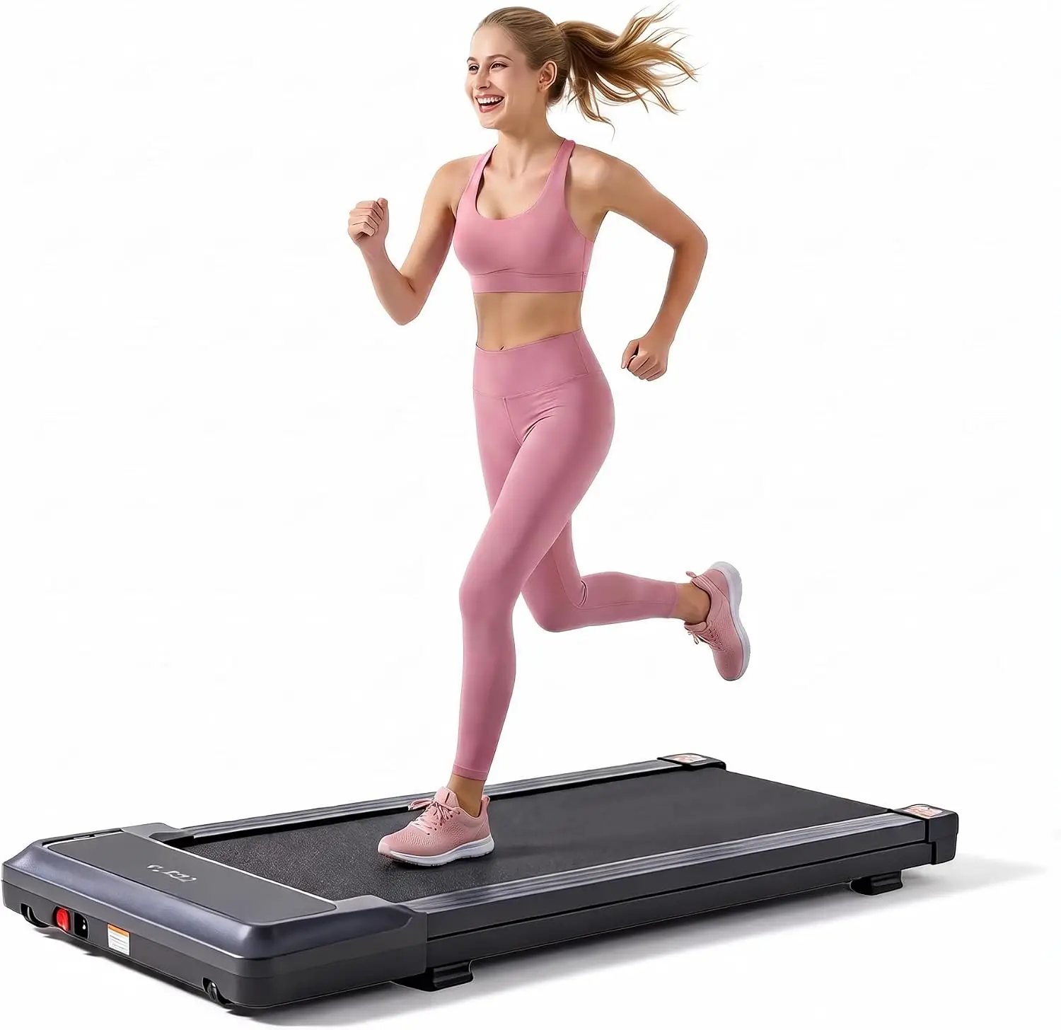 3-in-1 Portable Walking Pad Treadmill for Under-Desk Use at Home or Office