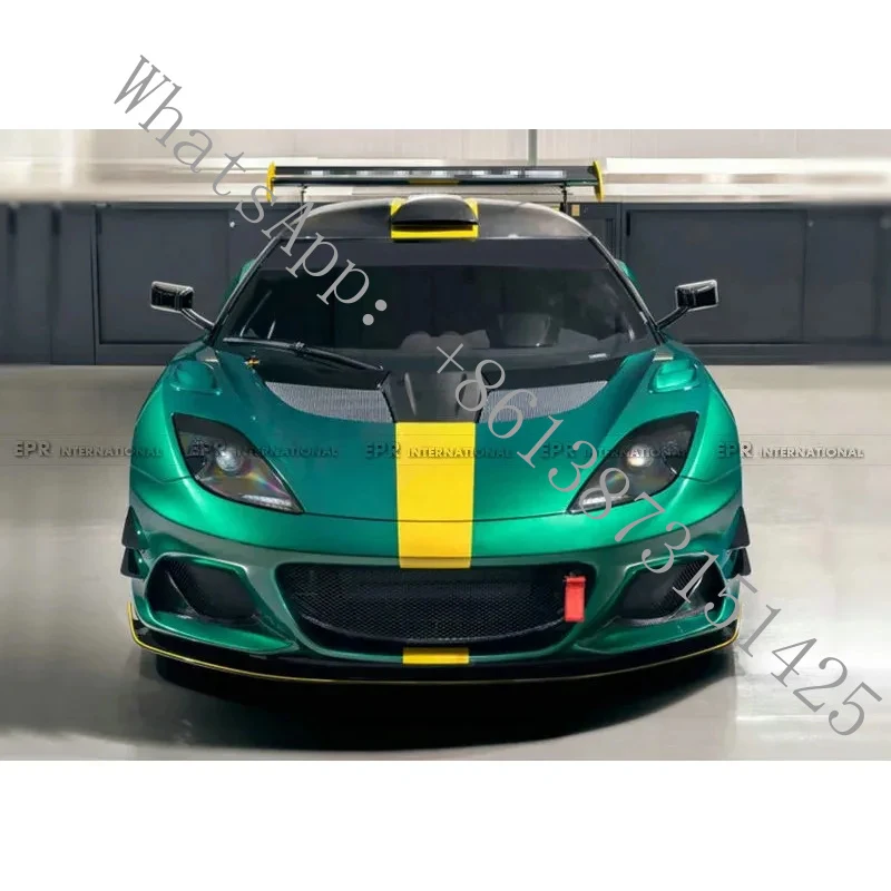 Alerón Delantero de Fibra de Carbono para Evora GT4, Modificación de Alerón