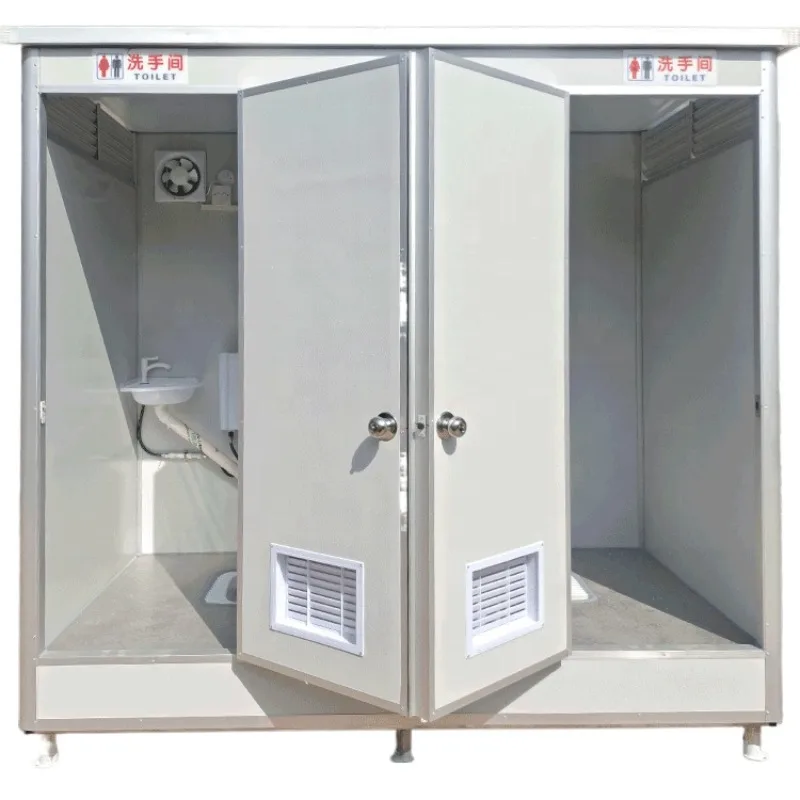 CGCH OEM New Custom Luxury Prefab Toilet Container Toilet Portable Mobile Toilet