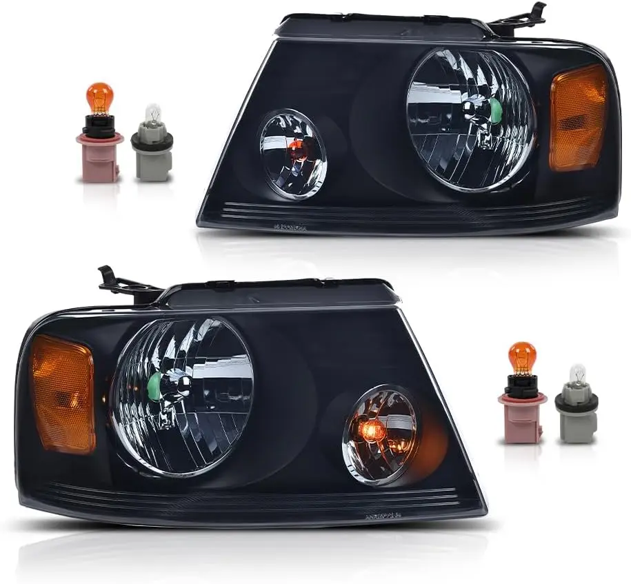 

Фары, совместимые с Ford F-150 Pickup 2004-2008/2006-2008 Lincoln Mark LT, (НЕ для модели кровати 04 F150 Heritage/Flareside