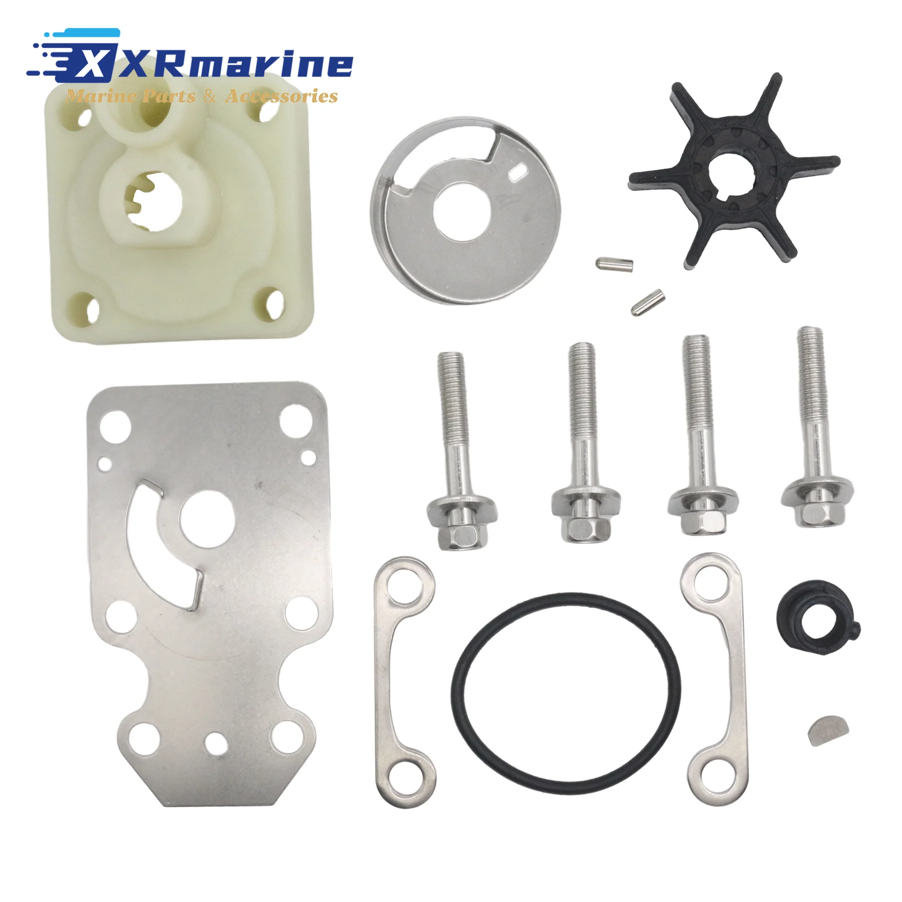 6AH-12411-00 Fits for Yamaha Marine Outboard Maintenance Repair Kit Replaces 6AH-W0078 61N-24560-10 5JW-13440-00 2MB-E3440-00