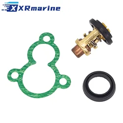 Thermostat w/Gasket For Yamaha 4-Str F4A F4B F5A F6C Outboard Motor 66M-12411-01 6G8-12411-02