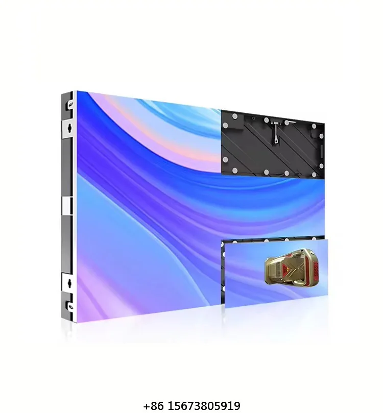 

Светодиодный экран с фронтальным обслуживанием, коммерческий рекламный LED-дисплей для помещений, 600*337.5 мм, Flip-chip COB LED-панель