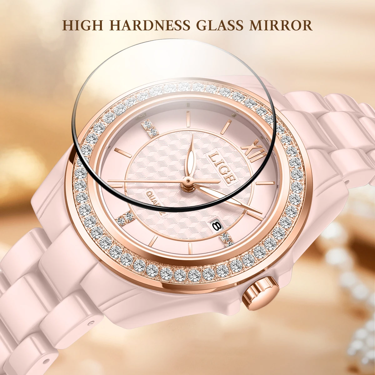 LIGE 우아한 패션 여성 시계 캐주얼 럭셔리 클래식 - Luxury Ceramic Watch 리뷰 및 가격