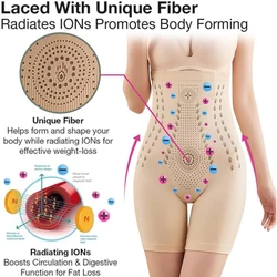 Unicontrol-Sous-vêtement unique en fibre pour femme, vêtement amincissant pour les cuisses et la taille