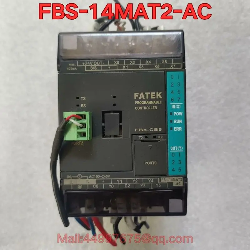 

Подержанный функциональный тест контроллера ПЛК FBS-14MAT2-AC нормально