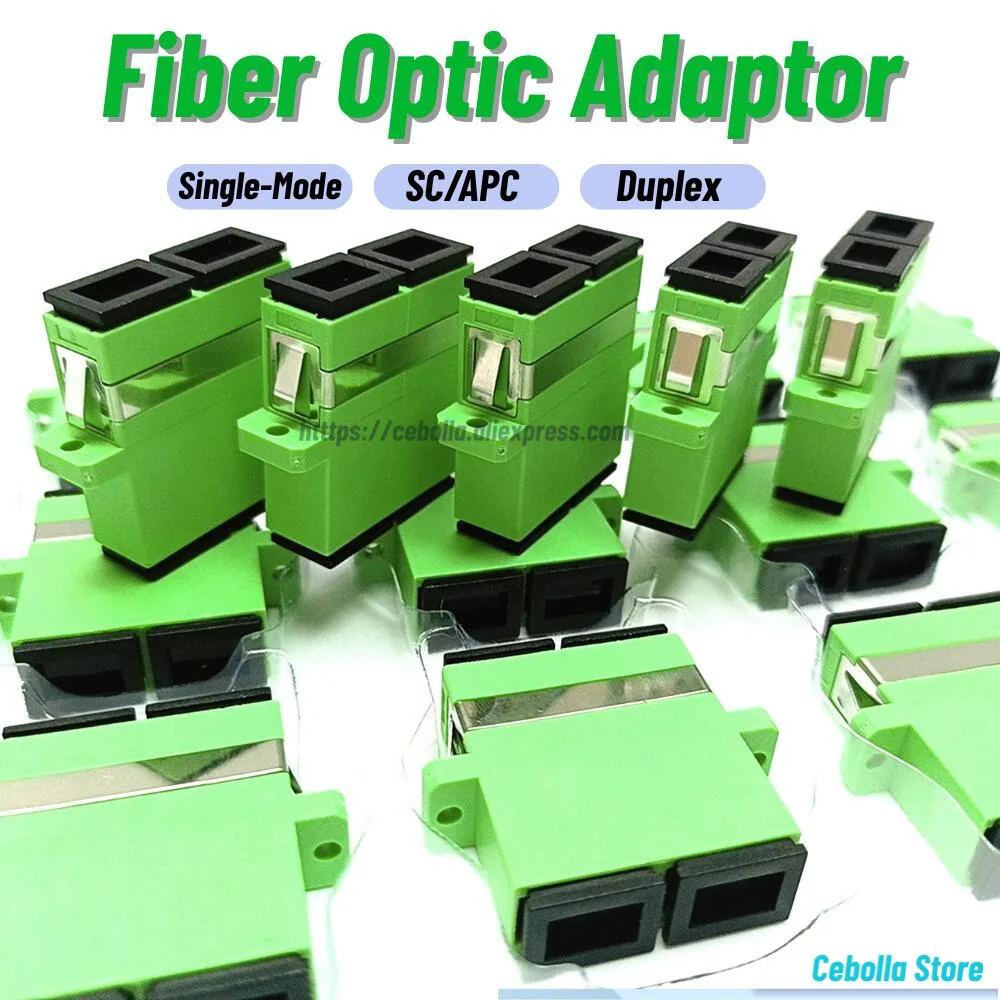 

SC-SC/APC Волоконно-оптические фланцевые кабельные соединители SM Fiber Simplex Ftth Duplex SM Оптический адаптер Фланцевый адаптер Волоконная муфта