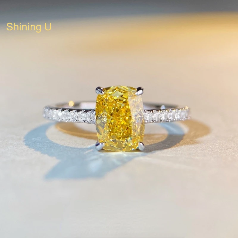 shining-u-s925-シルバー高炭素ダイヤモンド-2ct-イエロージェムズリング女性用ラディアントカットファインジュエリーギフト