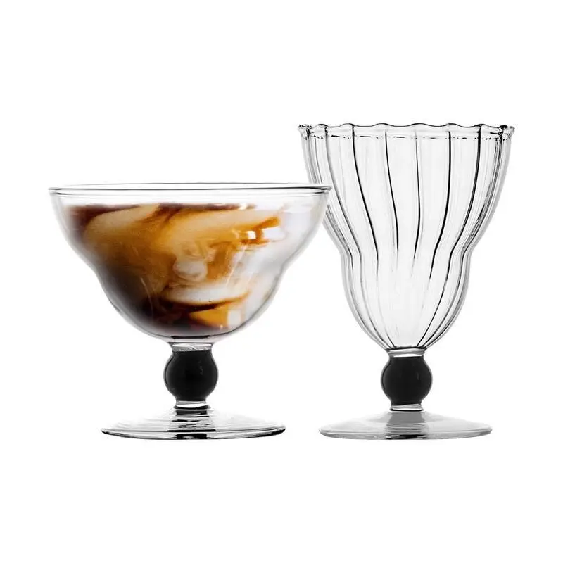 

150ml 175ml Vintage Wine Glass Water Cup High Borosilicate Heat Resistant Creative Cocktail Glass Goblet