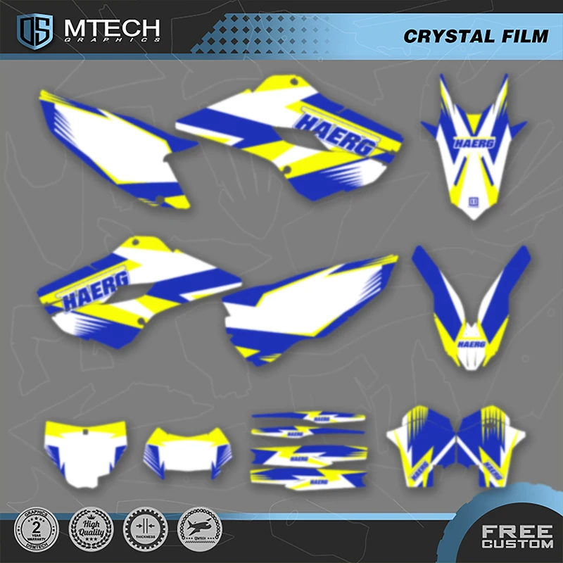 

DSMTECH Motorcycle Graphics Sticker Kit for HUSABERG TE 125 250 300 / FE 250 350 450 501 2013 2014 011