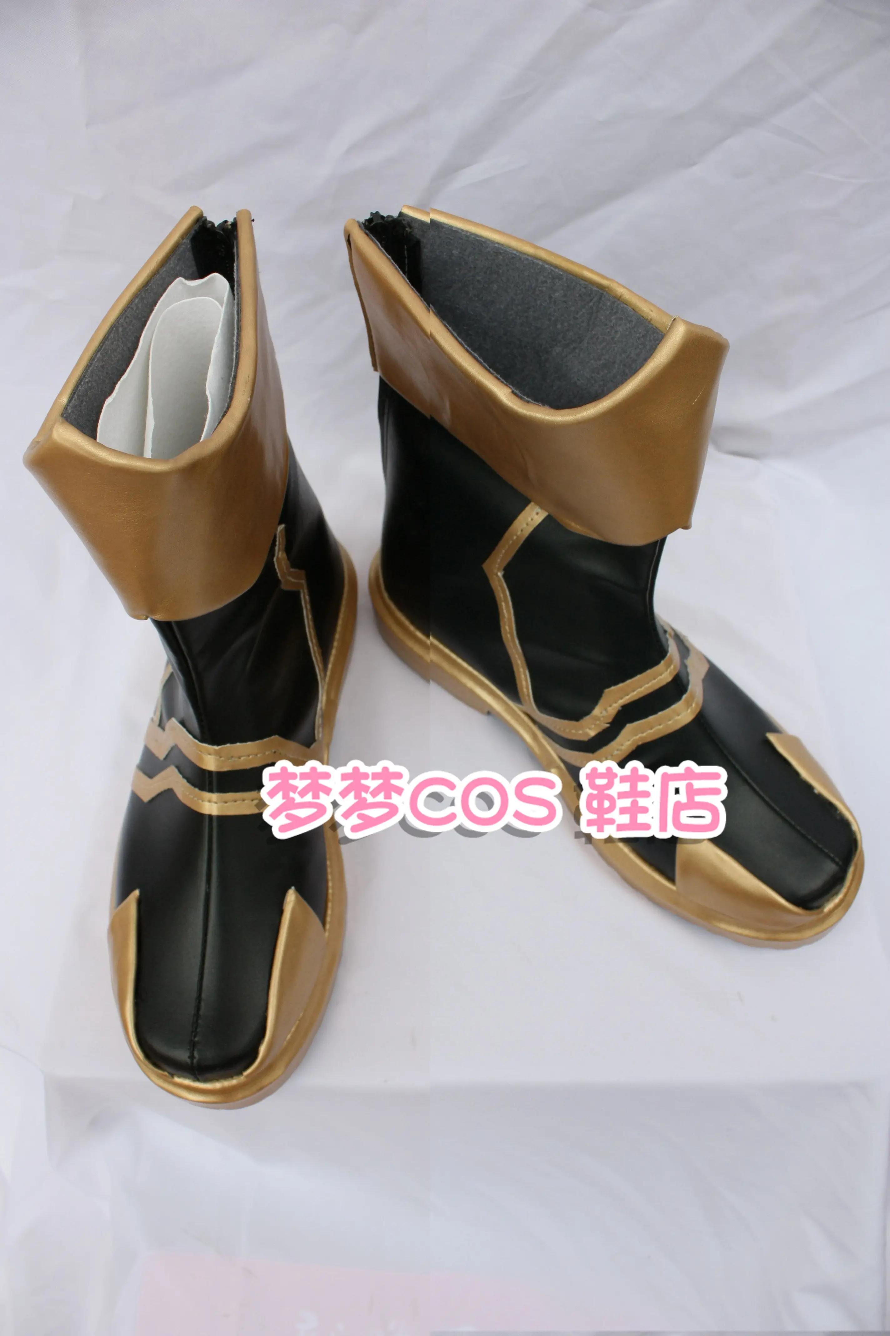 Anime Kingdom Hearts: Birth by Sleep Terra Cosplay Shoes Brown Short PU Leather Flat Sole Boots For Halloween Carnival