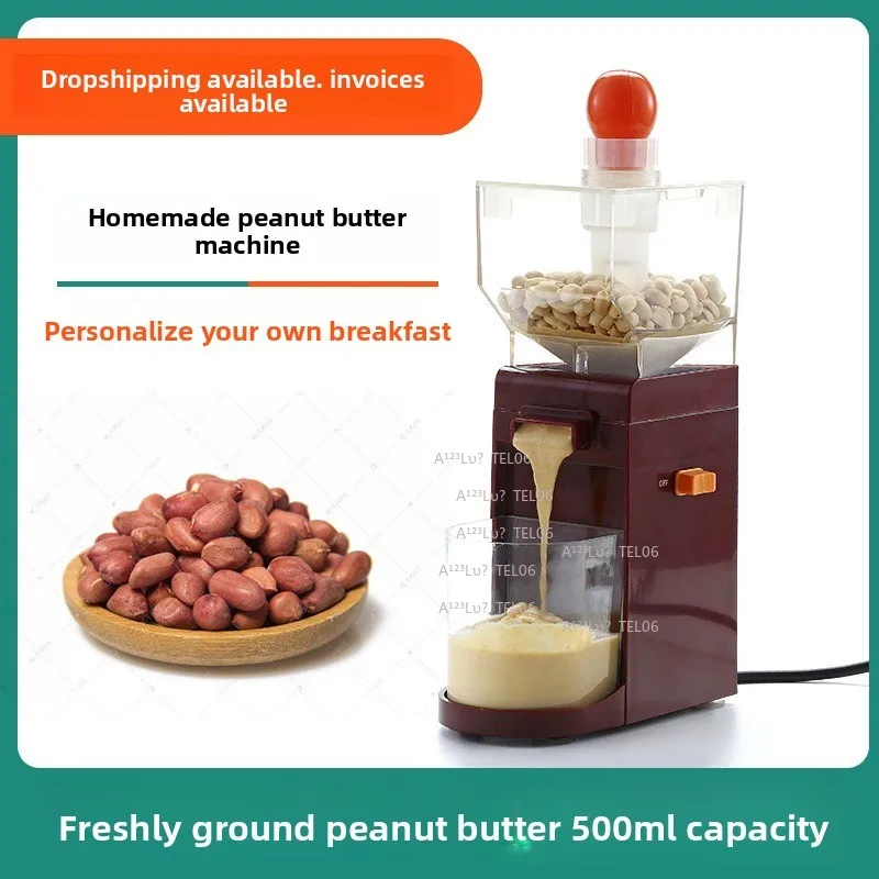 Mini Electric Peanut Butter Maker Sesame Sauce Grinder Machine for Kitchen Home флагшток