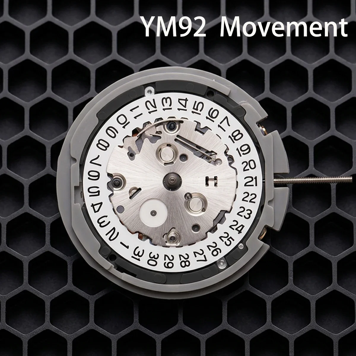 YM92A YM92 EPSON Japanese Quartz Movement Date At 3Small Hands 6 9 12 Chronograph Center Second Repair Replacement Parts