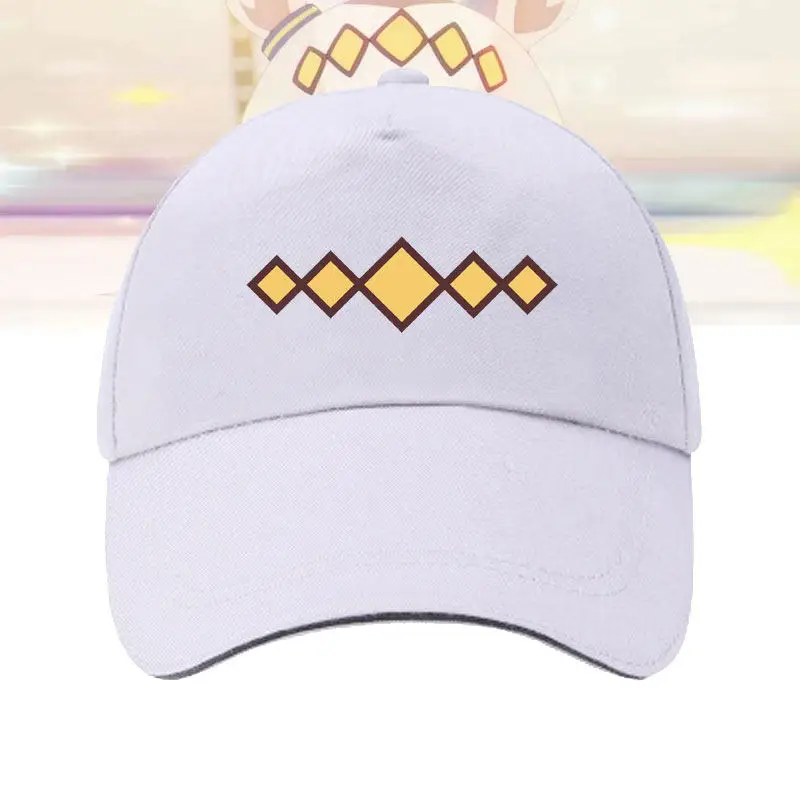 Uma Musume Cinderella Gray Oguri Cap Men Women Baseball Cap Anime Cosplay Cartoon Black White Sun Hat Summer Casual Travel Topee