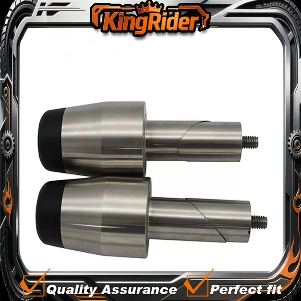 

High-quality weighted handlebar end caps and shock-absorbing accessories for ZONTES 703RR motorcycle modifications.