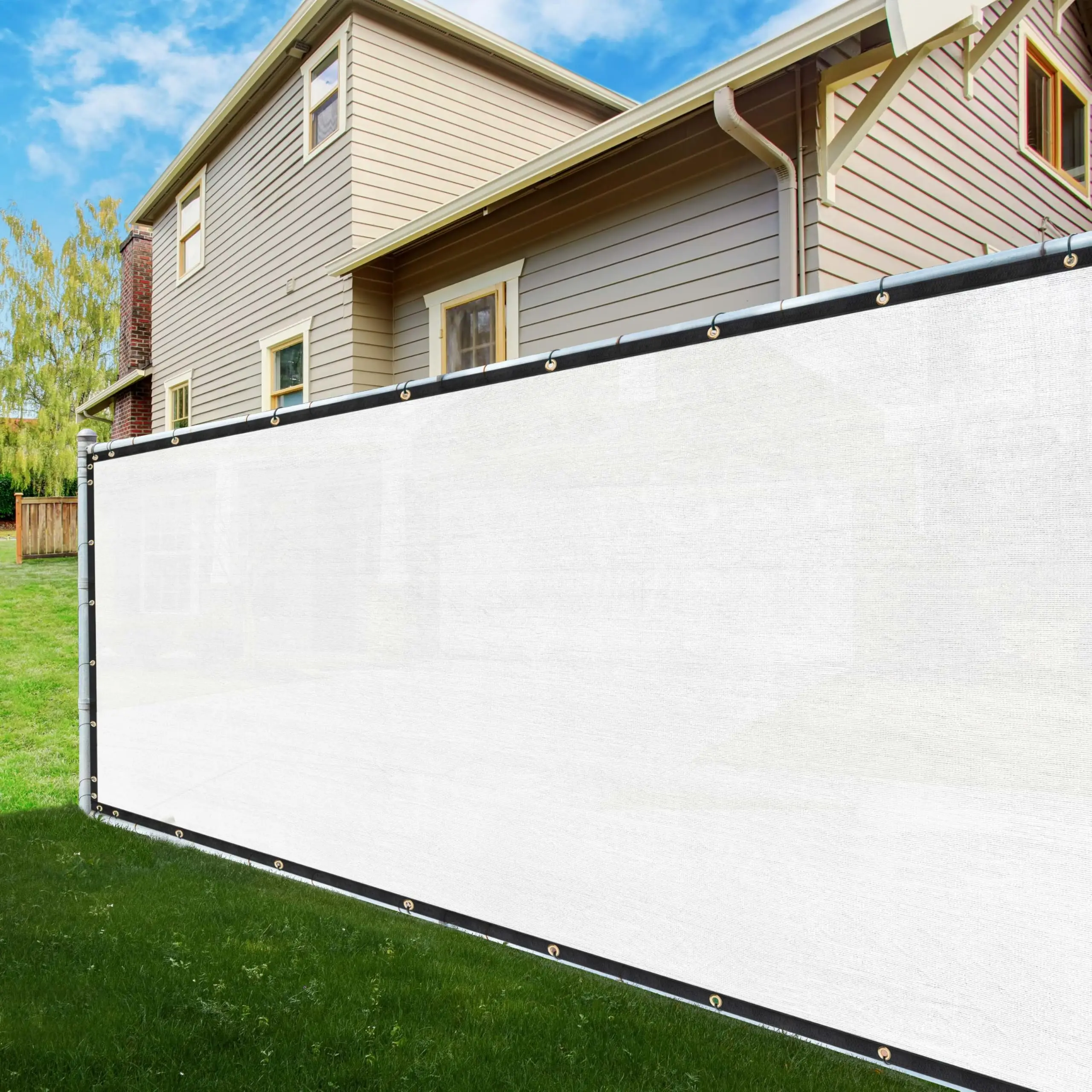 40% shading rate white three-needle garden shade net, garden succulent plant sunshade, greenhouse sunshade, outdoor awning