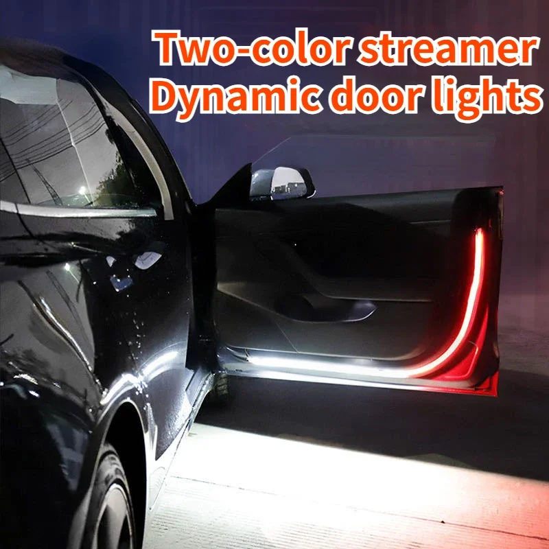 Car Accessories Car Door Streaming Light Modification Universal Led Door Light Anti-collision Prevent Pursuit Warning Light