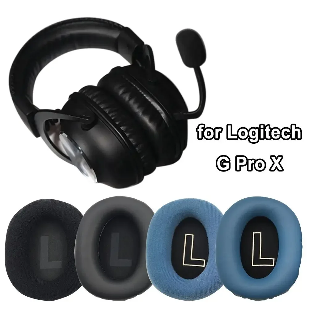 

Replacement Ear Cushion For Logitech G Pro X Headset Headphones Earpads cushion Leather Earmuff Ear Cover Earcups 12.12