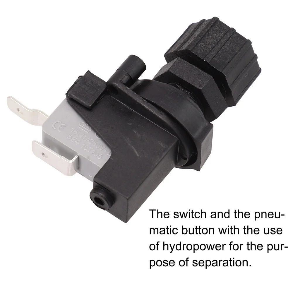 

3pcs On Off Push Air Switch Jet Tool Pneumatic Air Pressure Switch Knob 125-250V 16A Pneumatic Air Switchs For Pool Sink Parts
