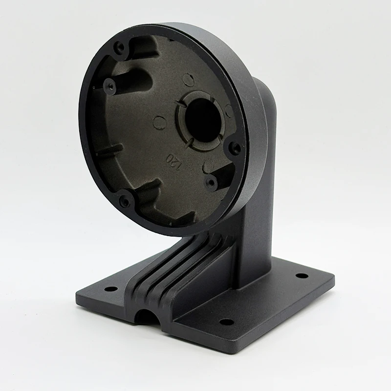 Hikvision جدار جبل قوس DS-1272ZJ-120 سبائك الألومنيوم Φ120 جدار تصاعد قوس للكاميرا بشكل قبة صغيرة